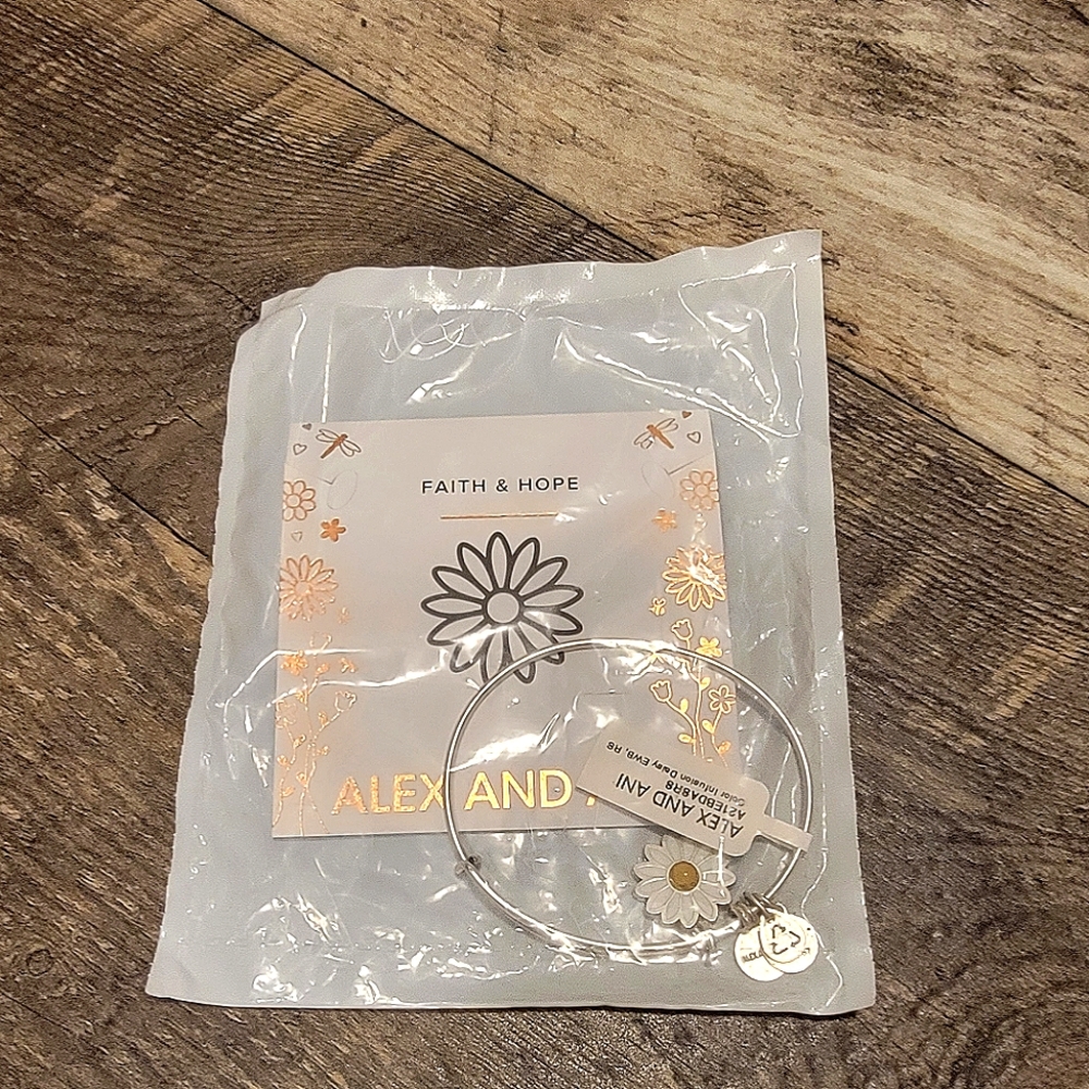 NWT Faith and Hope Alex and Ani Bangle